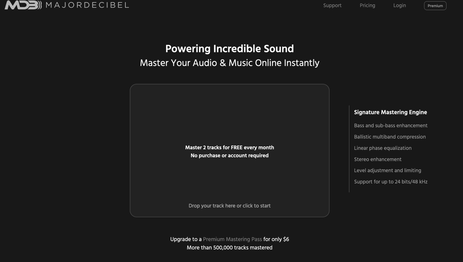 Free Online AI Mastering tools : Master your songs easily