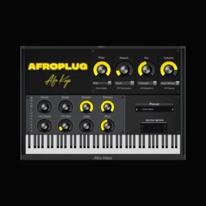 (Free Demo Available) Afrokeyz - Synth AU / VST for African beats : Afrobeats, Amapiano, Dancehall, Baile Funk, Zouk, Kompa, Lo Fi, Hip Hop & More