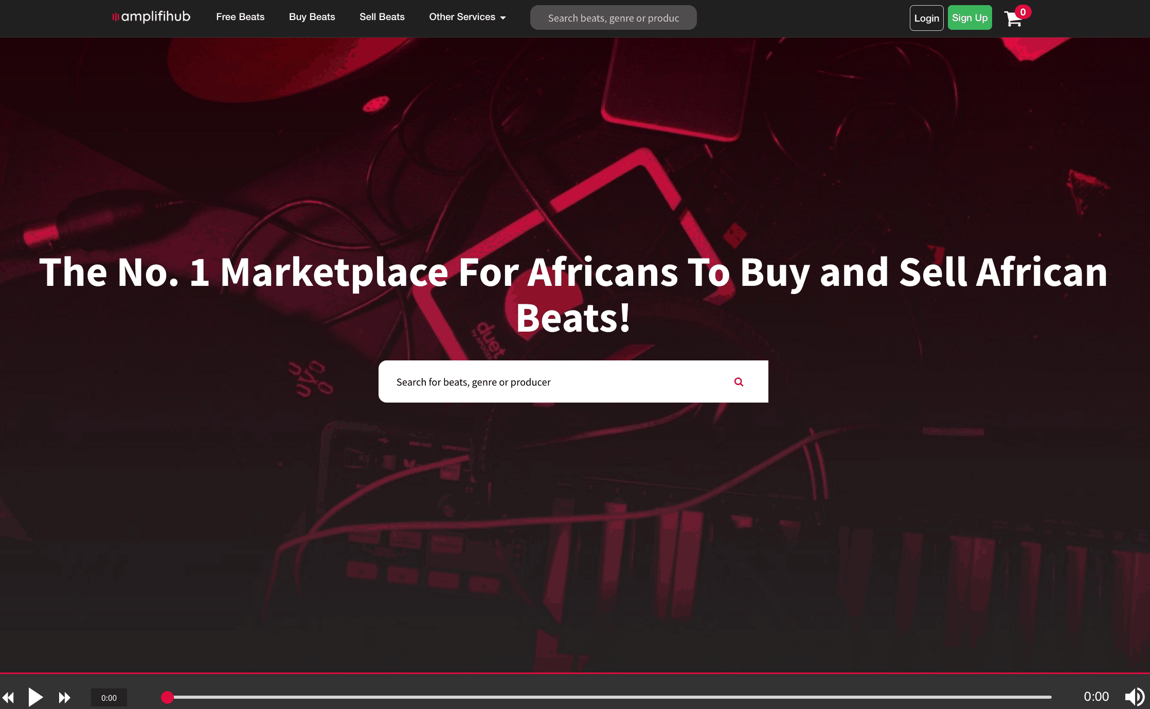Amplifihub, de #1 Afrikaanse muziekmarktplaats: het beste Beatstars-alternatief in Afrika