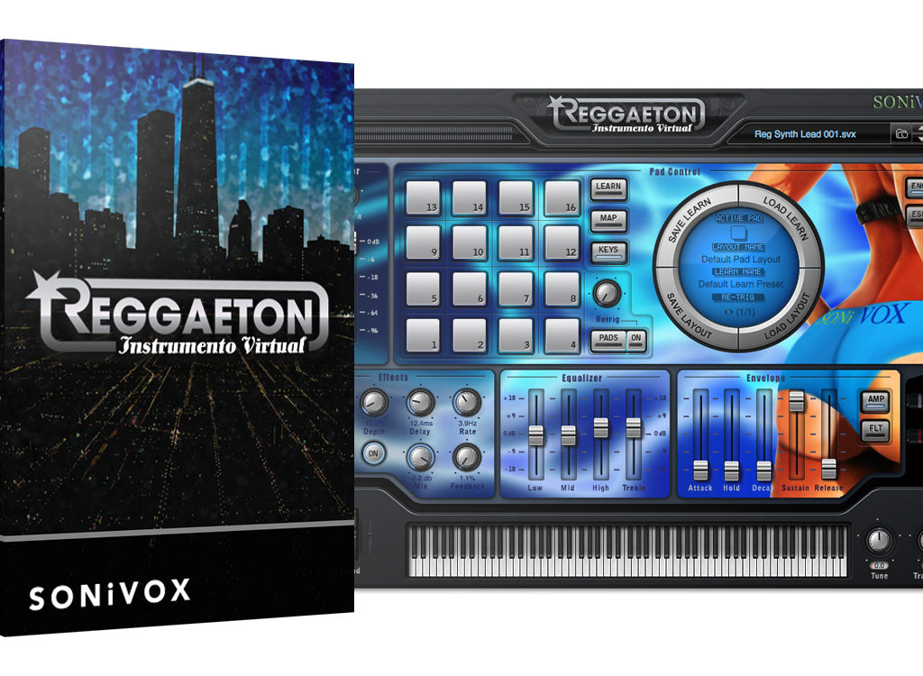 Latin Music: Beste Latin VST-plug-ins (gratis en betaald) - Sonivox: Reggaeton Instrumento Virtual