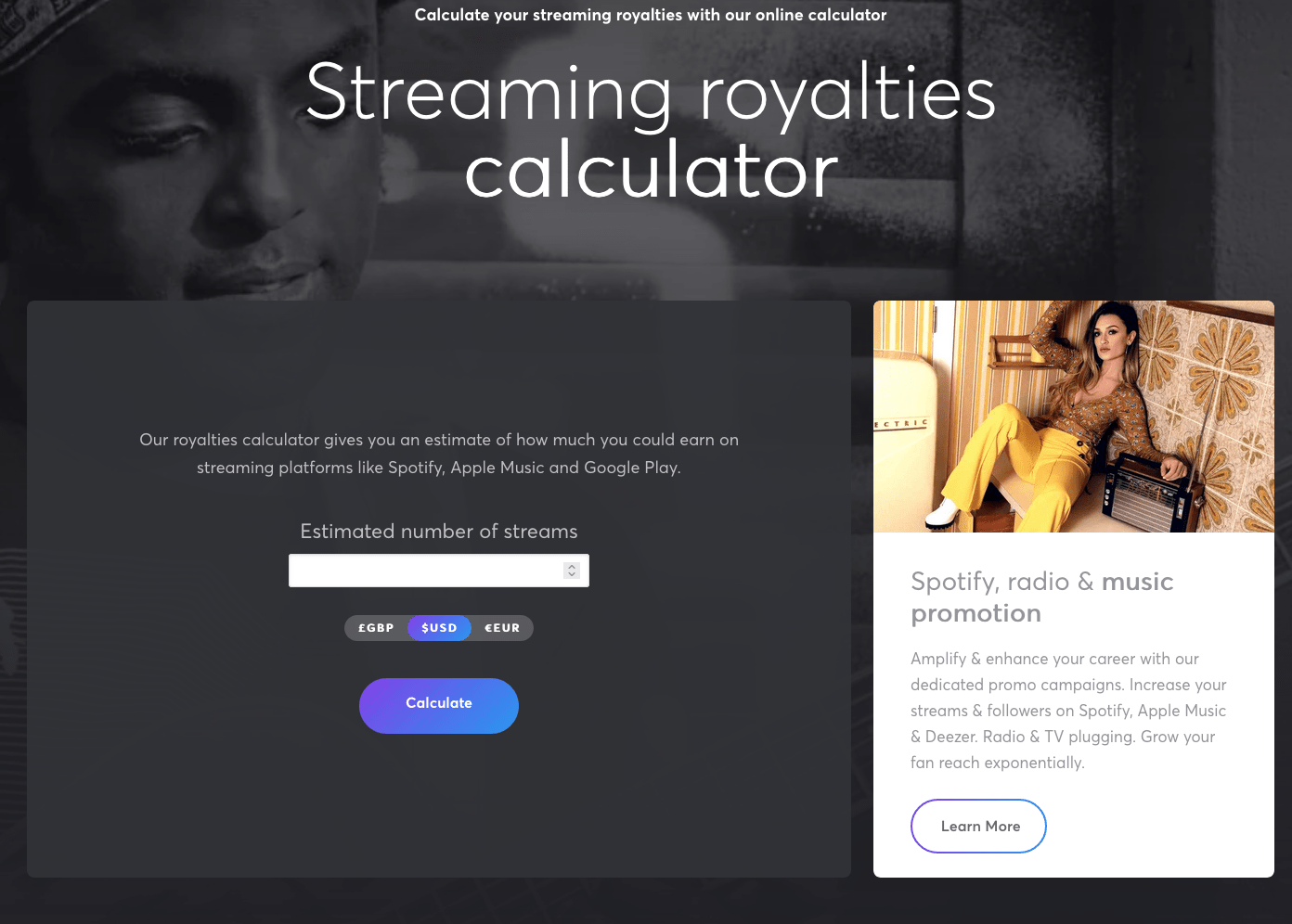 Music streaming platforms : money to earn with instrumental albums