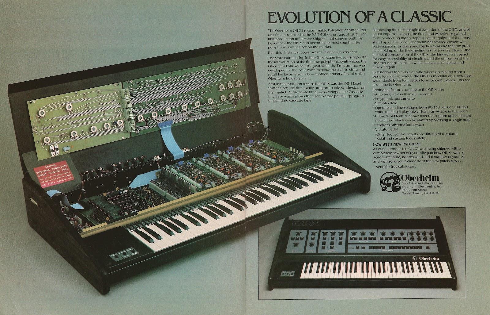 OB XD VST gratuito: Oberheim OB-X, sintetizador Prince 80s