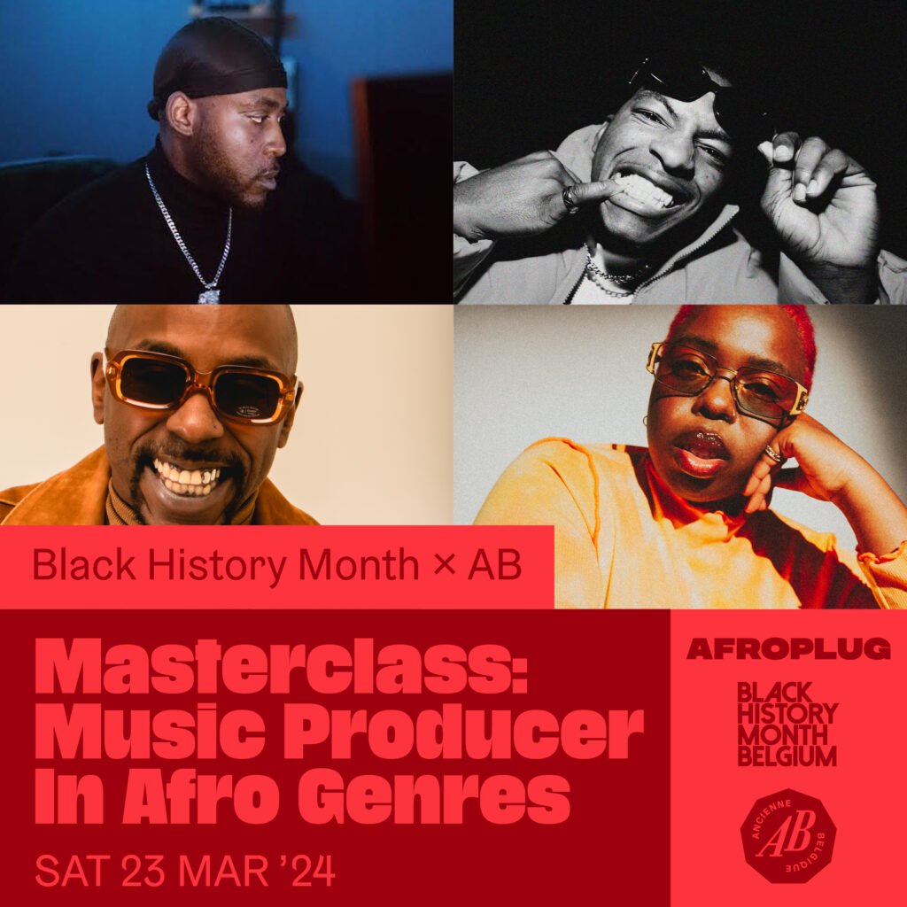 Brussels (Belgium) : Afroplug's Masterclass & Club Night at Ancienne Belgique, March 23rd 2024 ($100 Offered to Each Participant)