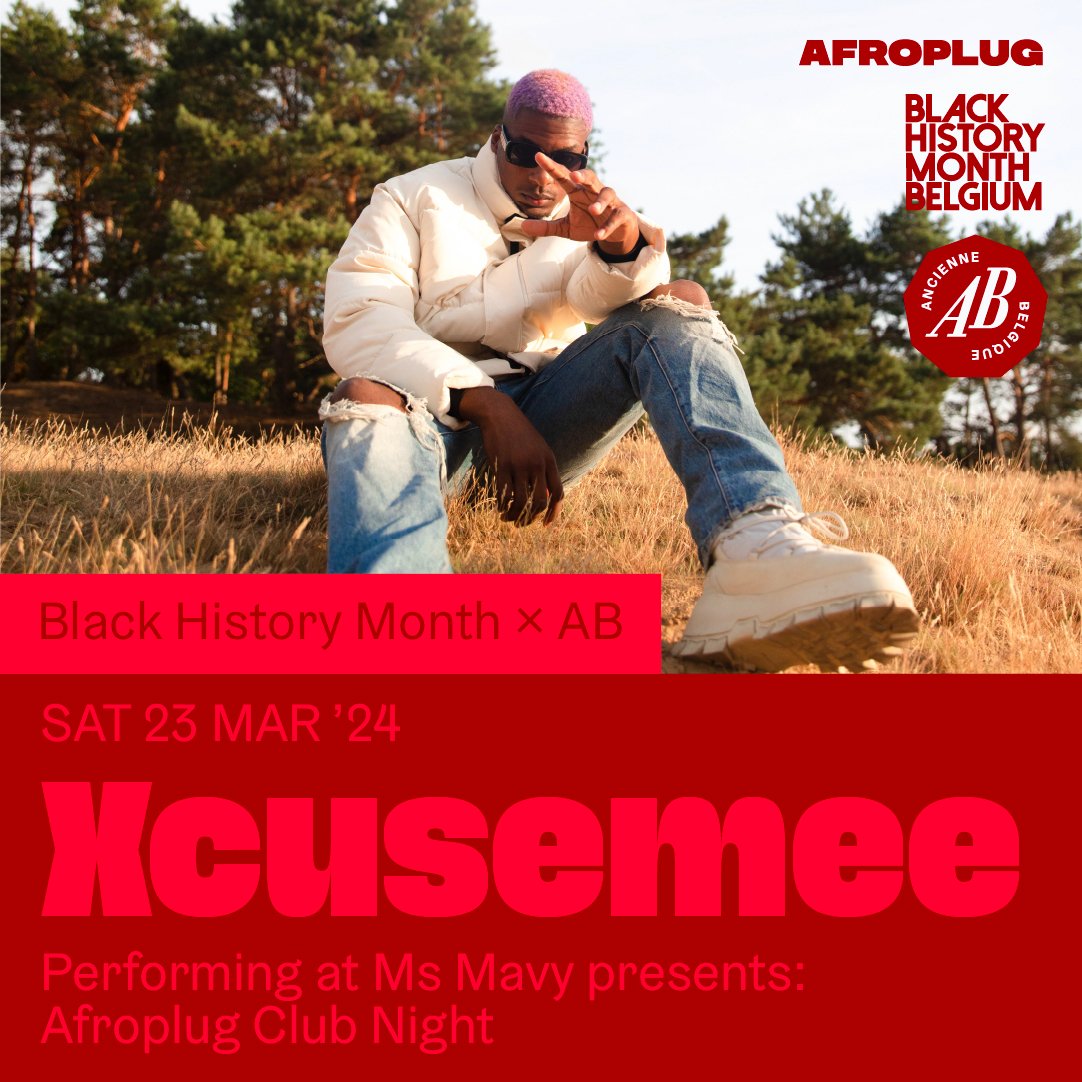 Xcusemee - Brussels (Belgium) : Afroplug's Masterclass & Club Night at Ancienne Belgique, March 23rd 2024 ($100 Offered to Each Participant)