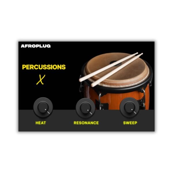 Percussions X The Soul of Rhythm. Unfiltered. Introducing Percussions X, a powerful percussion plugin created for producers seeking real sonic authenticity. Featuring a unique collection of organic textures—scissors, wood hits, human beatbox, handcrafted drums—designed to bring life to over 100 music genres, from Afrobeat to Baile Funk, Dancehall, Amapiano, and more. With over 150 royalty-free, high-quality sounds and over 5 custom presets included, Percussions X is ready to elevate your tracks straight out of the box. Made by Donit, who generously shared and helped spotlight these rare and raw sounds, this plugin captures the essence of rhythm. We built Percussions X to highlight the overlooked, the street-born, and the roots-driven. No recycled samples. Just bold, real sound.