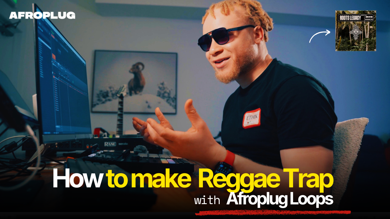 How to Make a Reggae Trap Beat w/ Afroplug Loops for YG Marley & Skillibeng