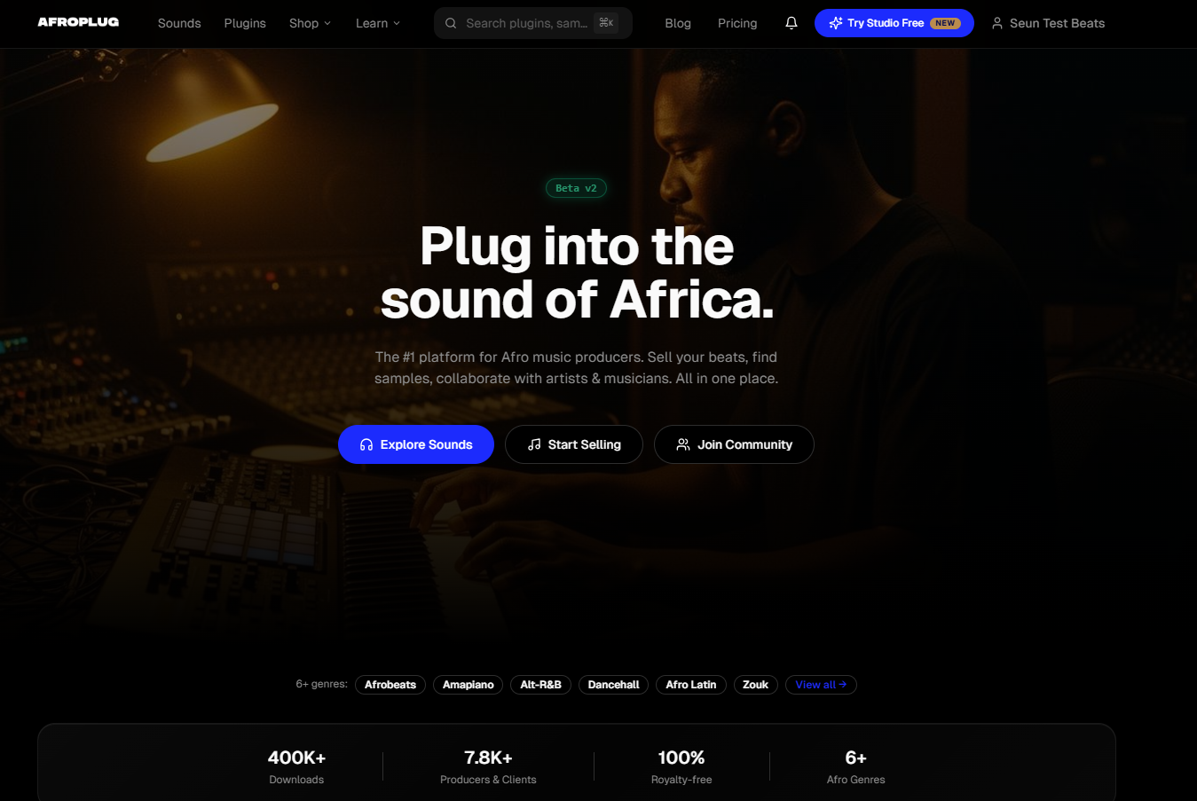 Afroplug 2.0: The AI Platform Where You Can Buy, Mix, Master, and Sell Your Music
